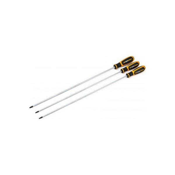 Gearwrench 3 Piece Torx Dual Material Screwdriver Set